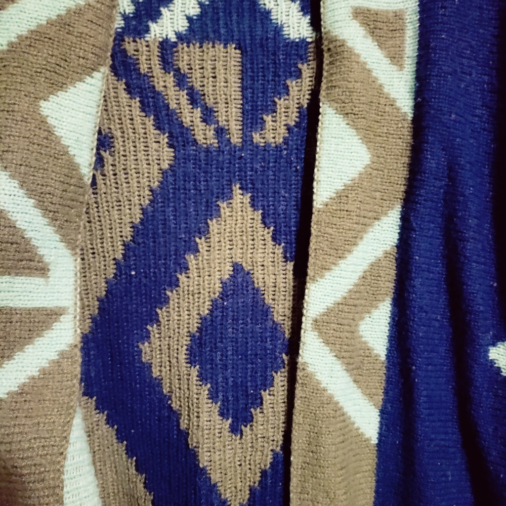 Geo Print Cardigan - Picture 3 of 3